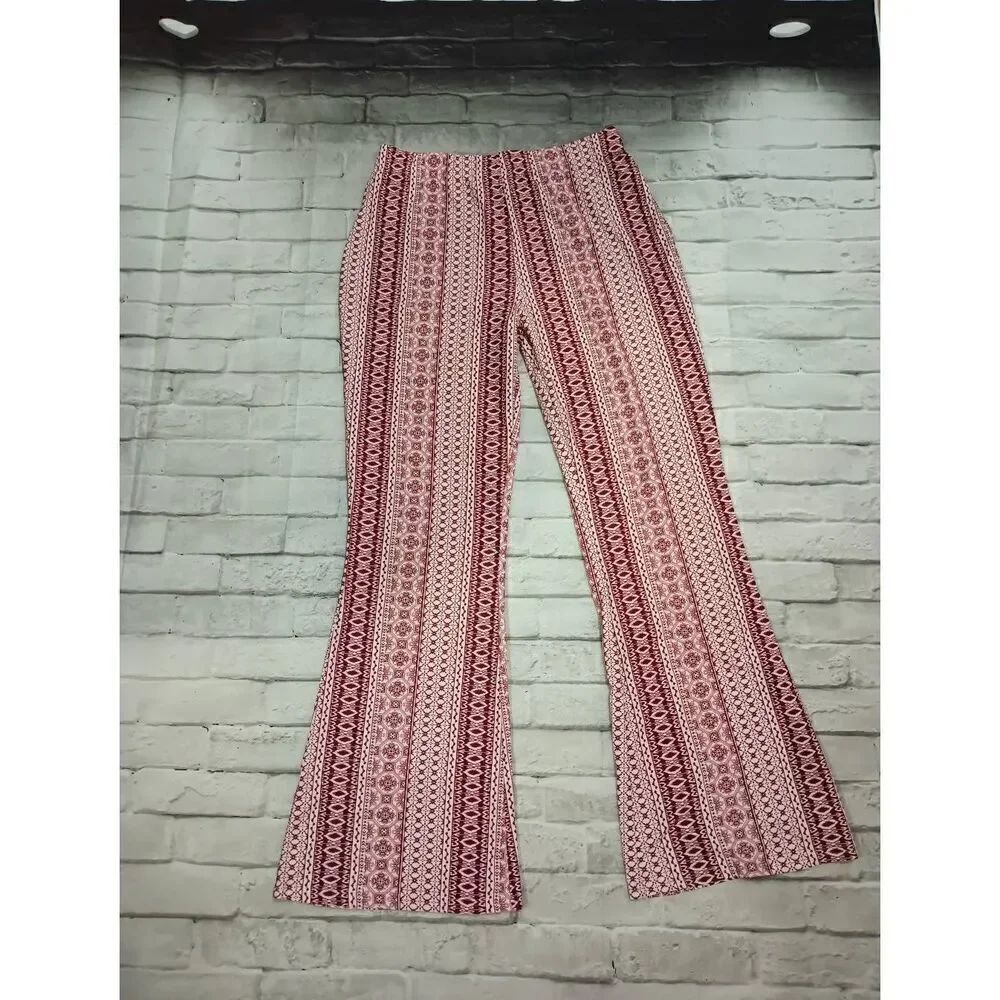 Wide flare leg pants